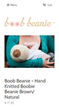 Mobile Screenshot of boobbeanie.com